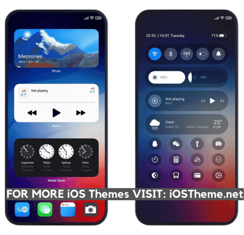 supreme max ios theme for hyperos