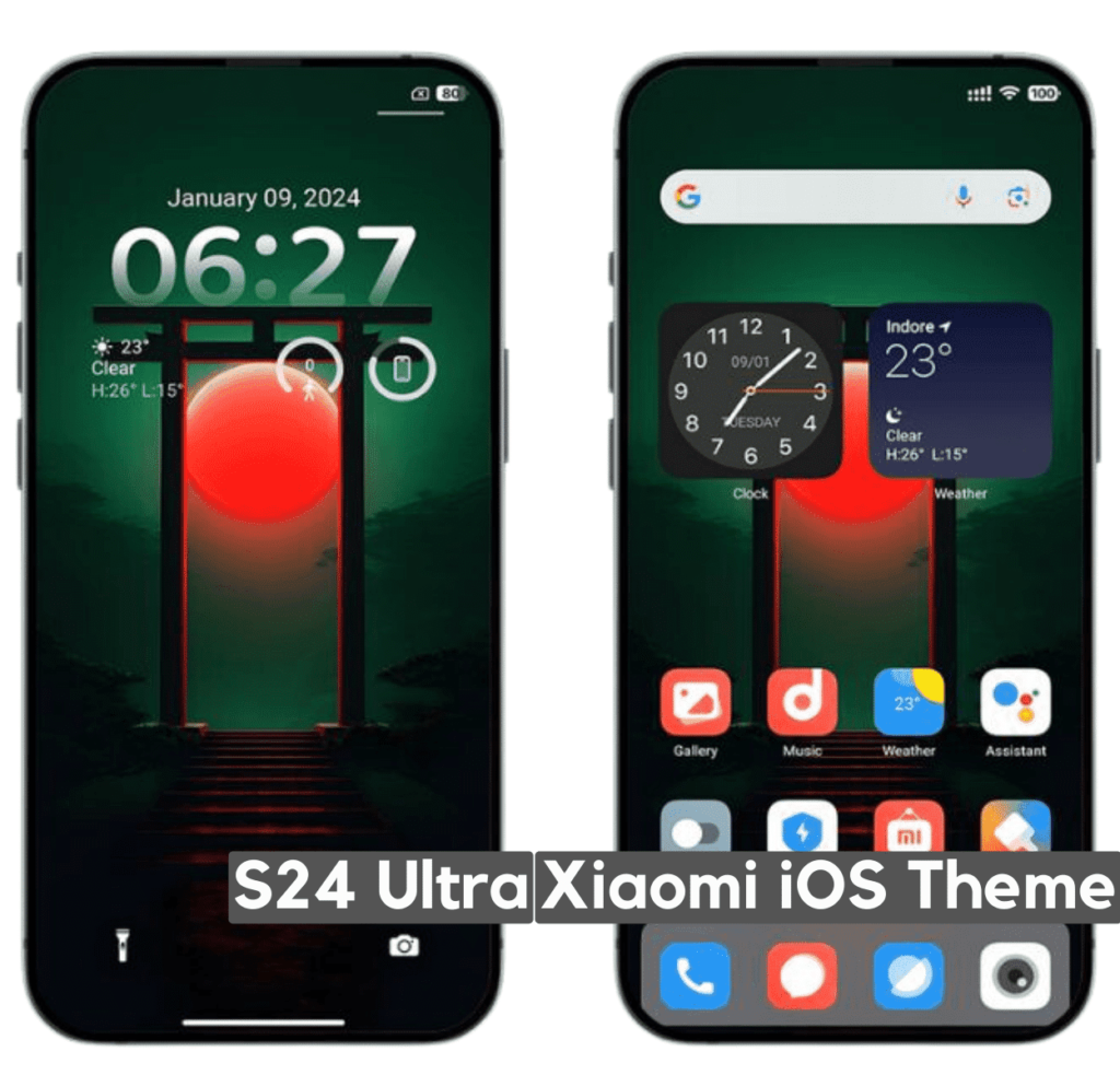 s24 ultra ios theme for hyperos