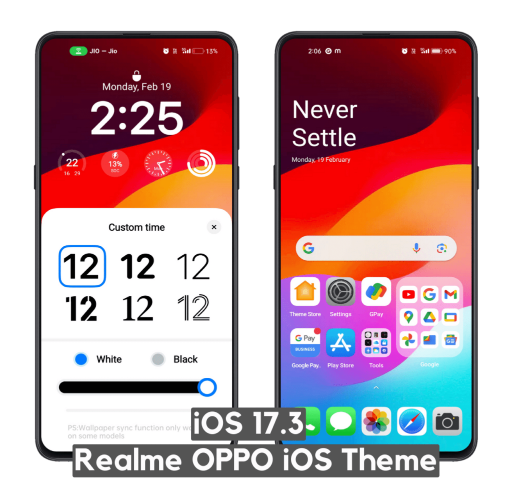 ios 17.3 ios theme download for oppo