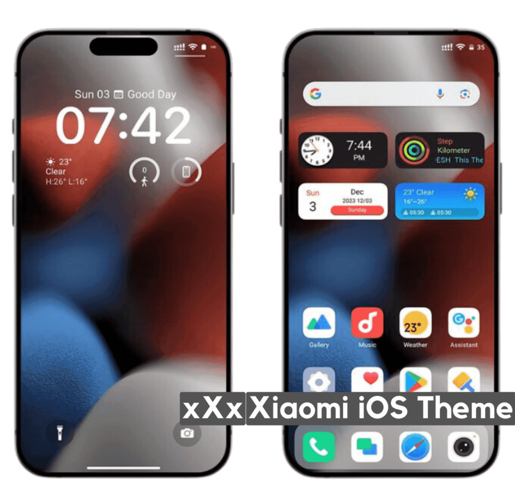 xxx ios theme for hyperos