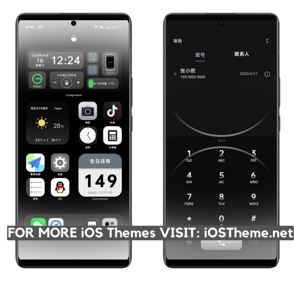 glogal native os ios theme for realme