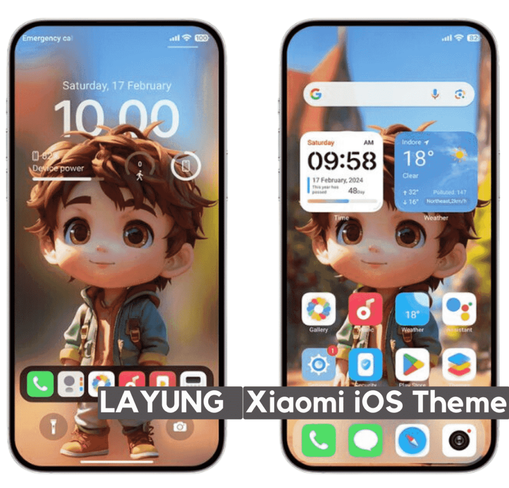 layung ios theme for hyperos