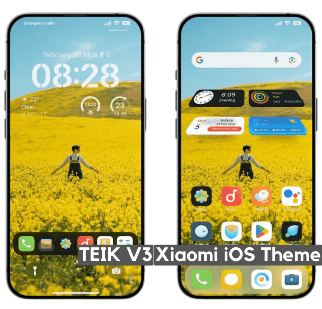 teik v3 ios theme for hyperos