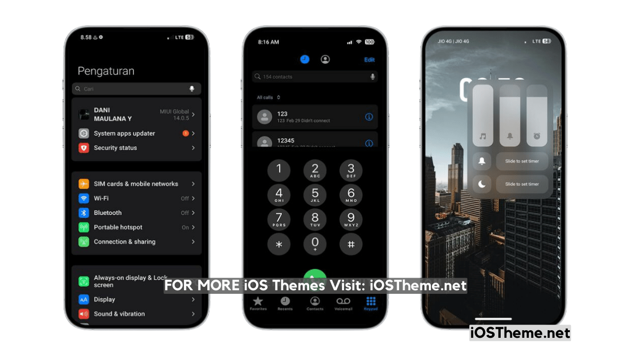 Xiaoip iOS Theme for HyperOS