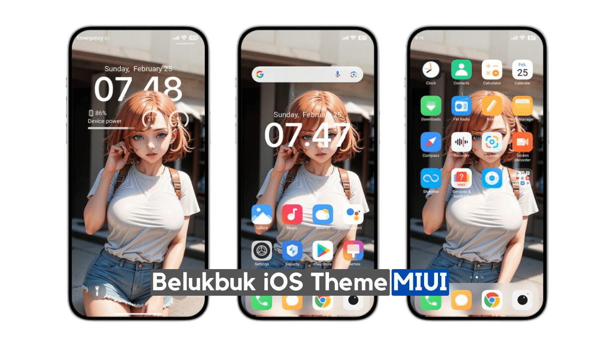 Belukbuk MIUI iOS Theme with Dynamic Icons