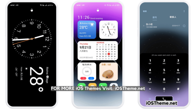 Original OS 17 iOS Theme for Realme